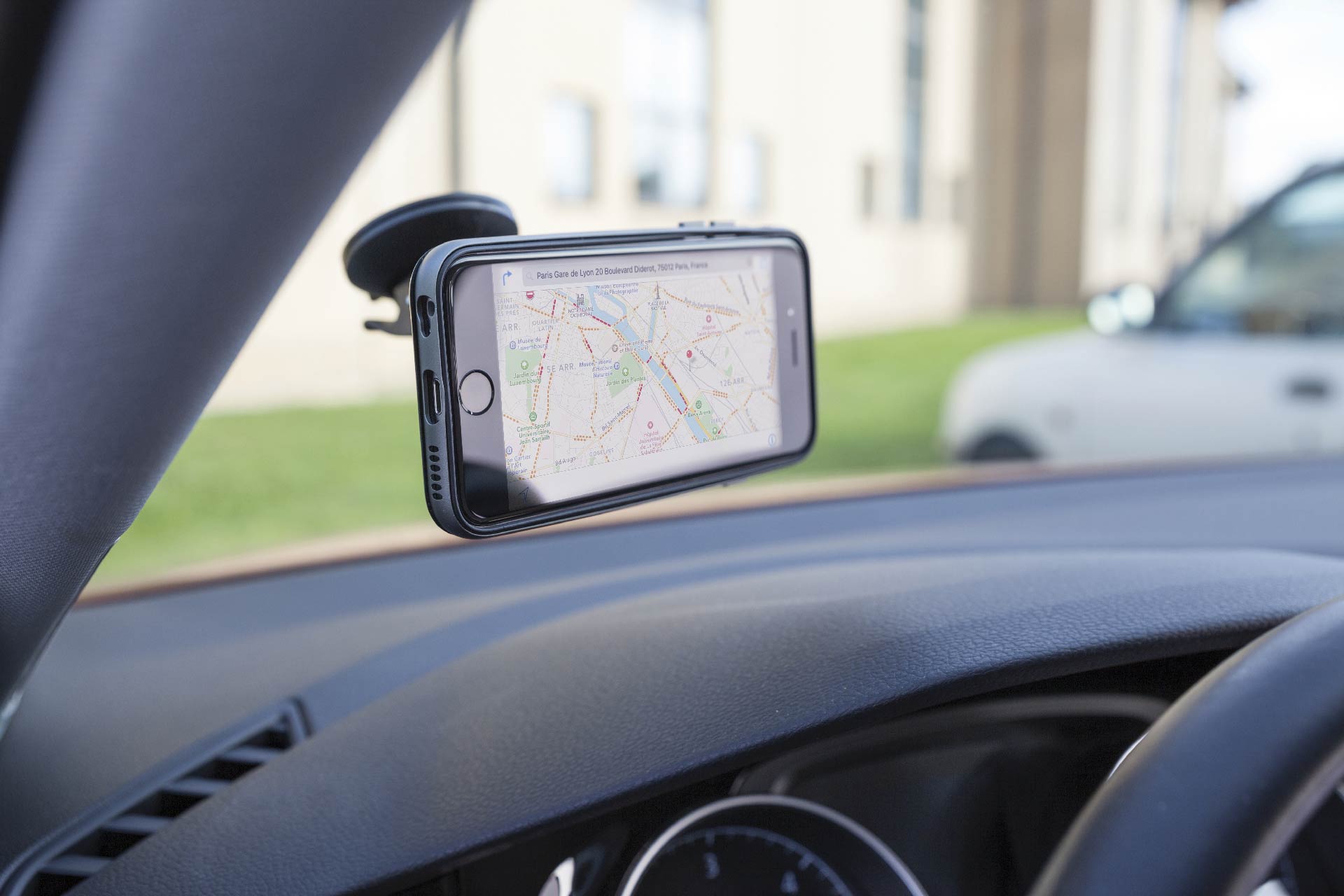 AUTO-T Support magnétique smartphone 360° a ventouse - La Poste